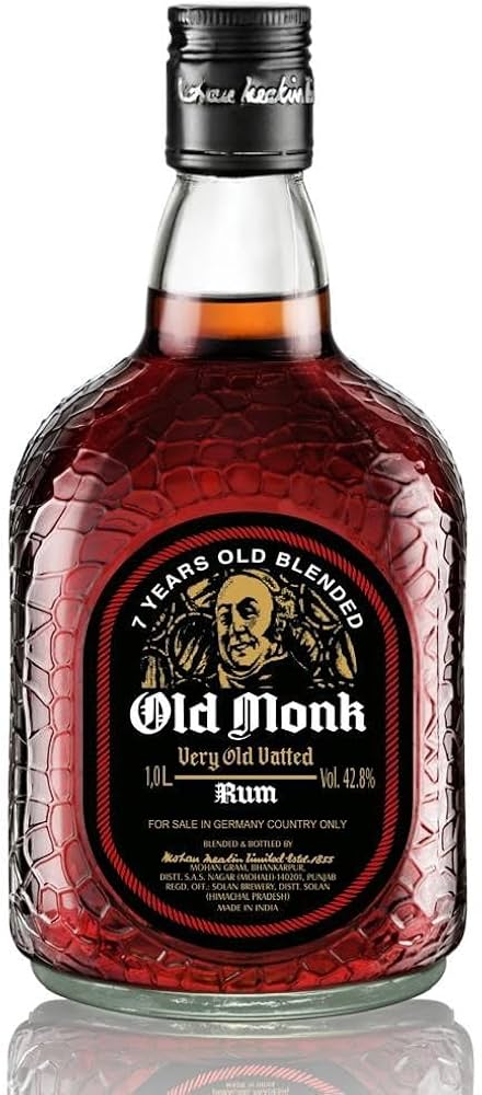 Old Monk – The Legendary Dark Rum of India